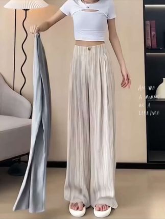 #天丝亚麻裤#百搭裤子 #显高显瘦显腿长 #休闲裤