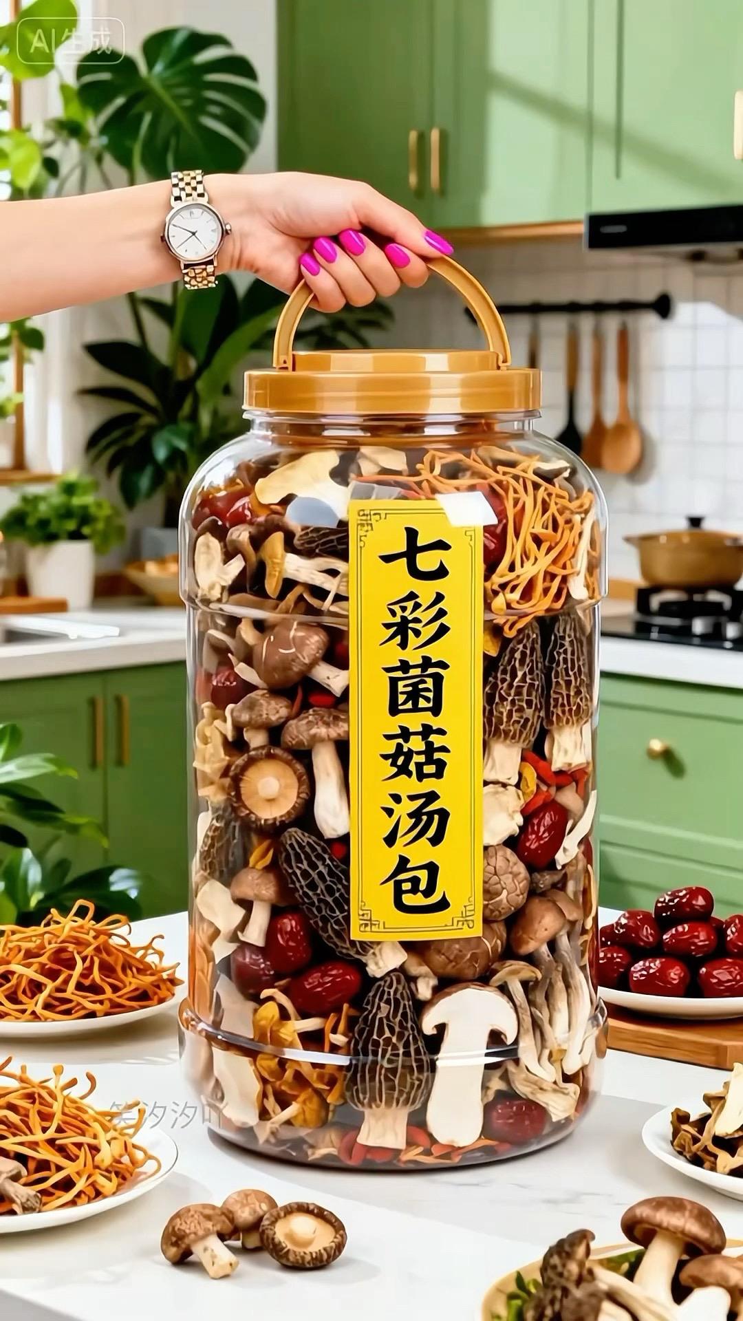 #七彩菌菇汤包 #舌尖上的美食 #农家美食 #优质农产品 #美食趣胃计划