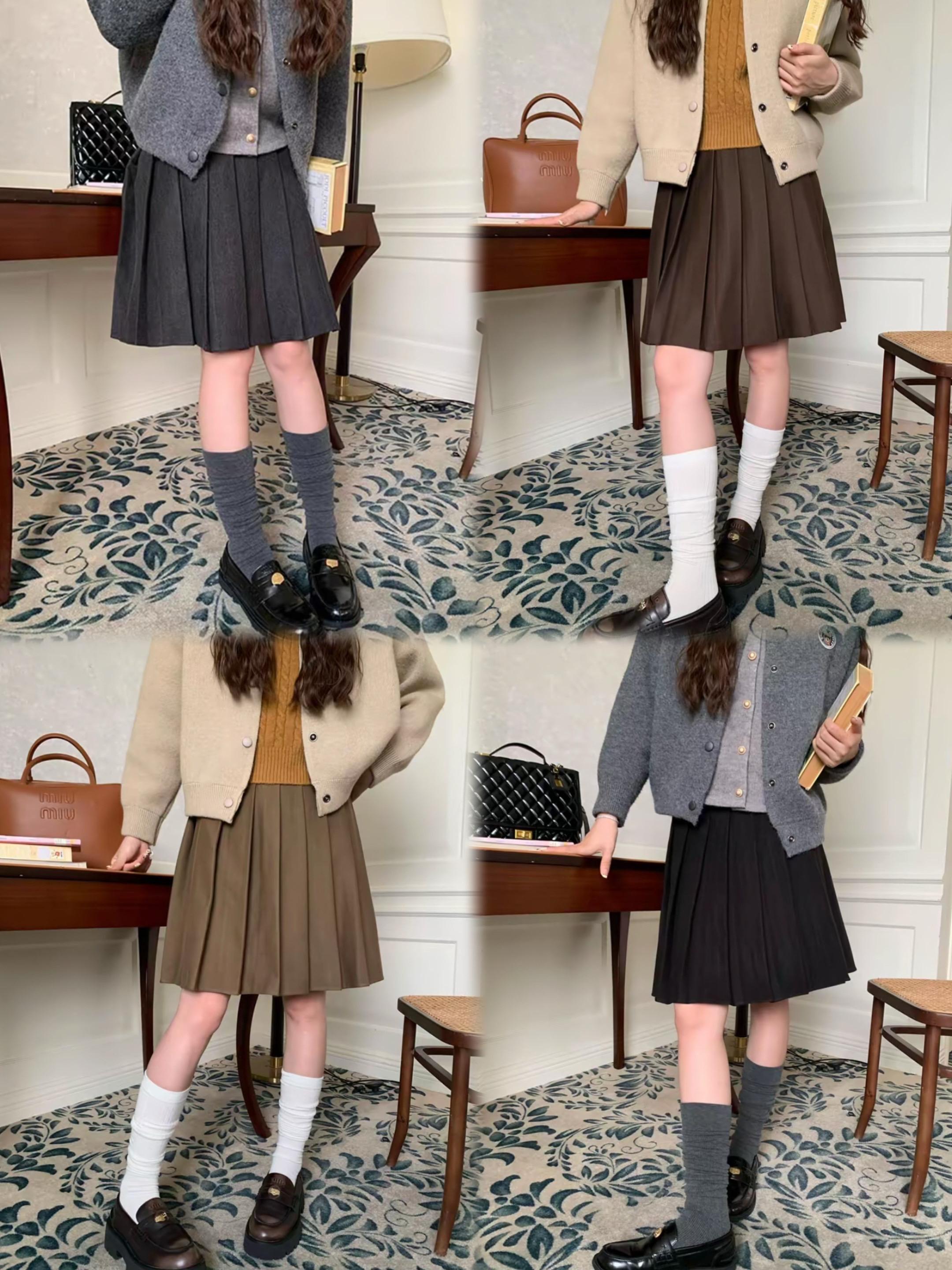 #学院风穿搭 #今日穿搭 #甜美穿搭 #小个子显高显瘦穿搭 #百褶裙少女