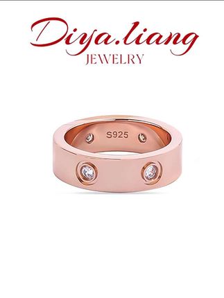 925银戒指 梁雅帝新品【玫瑰金微镶几何蜂巢】时尚百搭纯银戒指#戒指#百搭戒指#玫瑰金戒指#镶钻戒指#大牌同款戒指