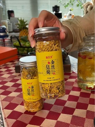 秋天,天干气躁,一定要多喝菊花茶!#果茶 #花茶 #超便宜超划算 #菊花茶推荐