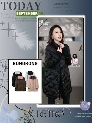 溶溶【琥珀暖光】RONGRONG 95波兰科鲁达白鹅绒防绒羽绒服#羽绒服#保暖又好看 #冬天 #时尚 #穿搭