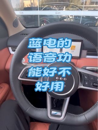 回复 @串门烧烤店的评论 看看蓝电的语音到底好不好使。