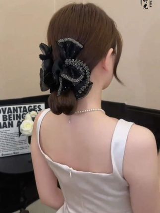 爱了爱了可以扎7种不同发型教程来了,每个都实用又百搭#发饰 #头饰搭配 #发饰发夹 #抓夹用法 #美出新高度