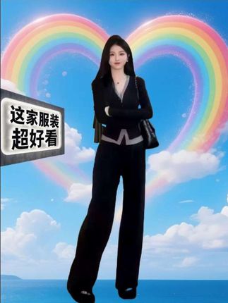 秋天真的太适合穿这种休闲套装了,一套上身简约又大气,日常出门或者通勤都很合适。宽松的版型对身材包容性很强,不挑人穿,喜欢的姐妹千万不要错过了,谁穿谁好看#休闲气质穿搭套装#上衣阔腿裤两件套#旅游穿搭