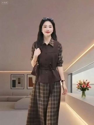 #美美的裙子 #两件套裙