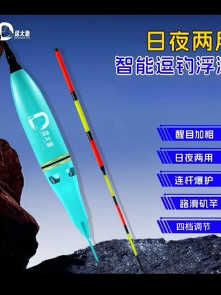 逗大渔蓝屠自动逗钓浮漂超长行程电子夜光漂翘嘴远投矶钓滑漂鱼漂#分享 #日常生活 #户外钓鱼 #原创视频 #每日更新