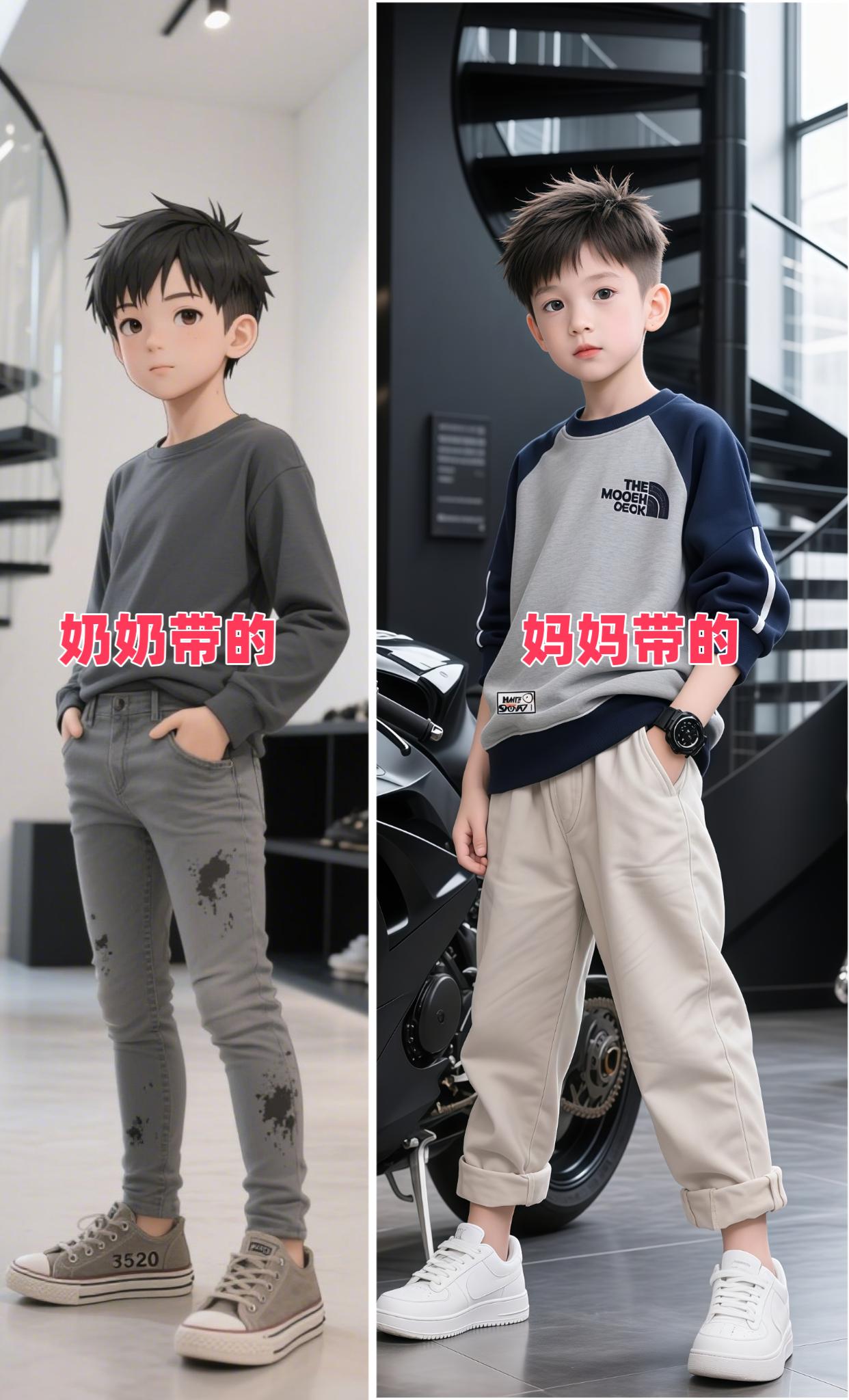 #早秋穿搭三分钟出门不是梦#男童穿搭#早秋冷冽又随性的气质穿搭#男童穿搭#早秋贵气感穿搭@抖加🔥上热门🔥dou+🔥热点宝