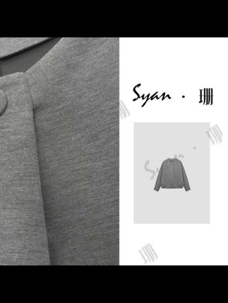 Syan【小酒窝】秋季新款时尚百搭小众休闲轻奢潮流设计感卫衣#简约时尚又百搭 #轻奢高级感穿搭 #穿出女人的气质 #潮流时尚穿搭分享 #减龄显气质
