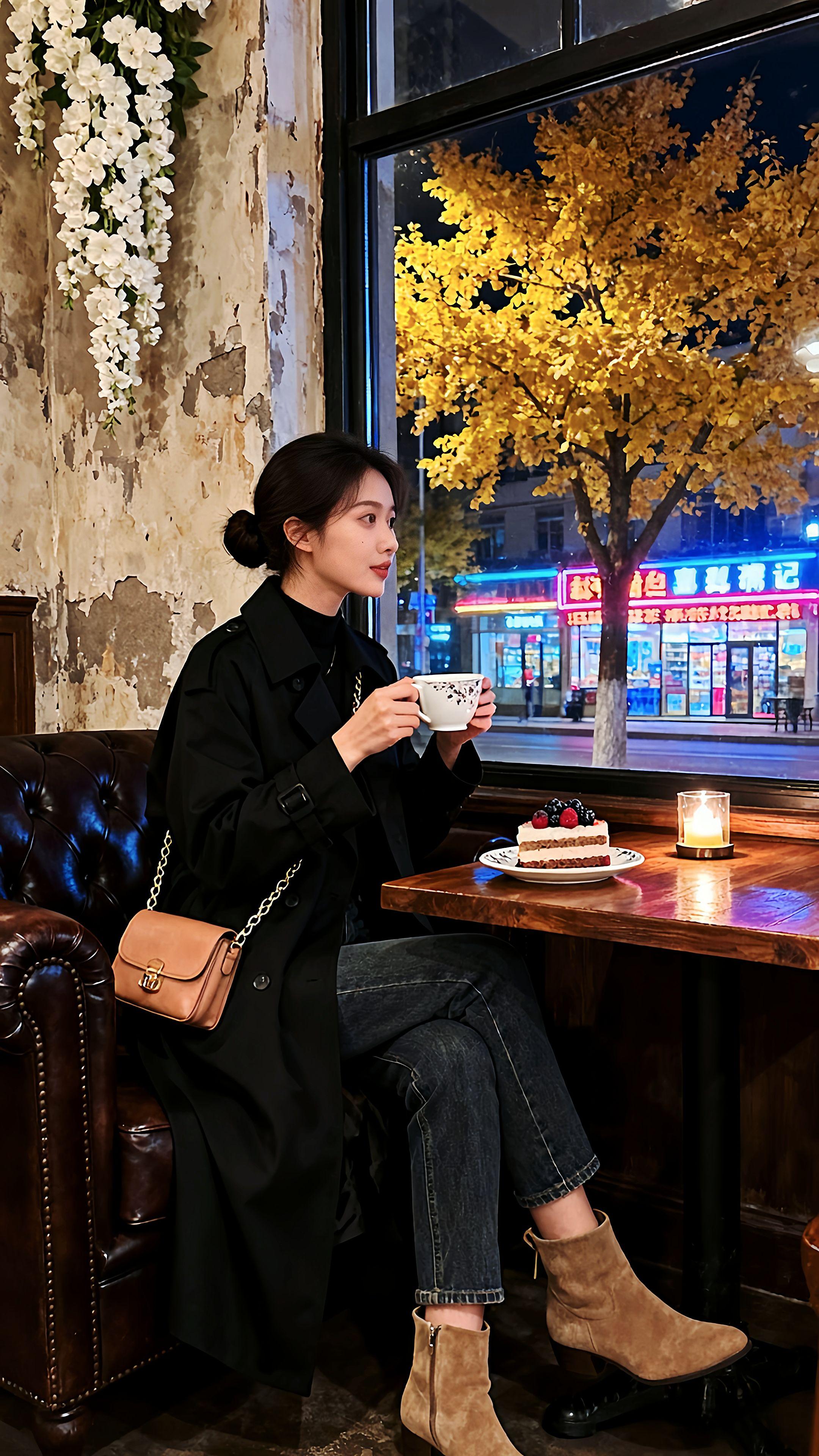#优雅气质 #外套穿搭 #气质风衣穿搭 #秋冬穿搭 #女神范 @巨量千川