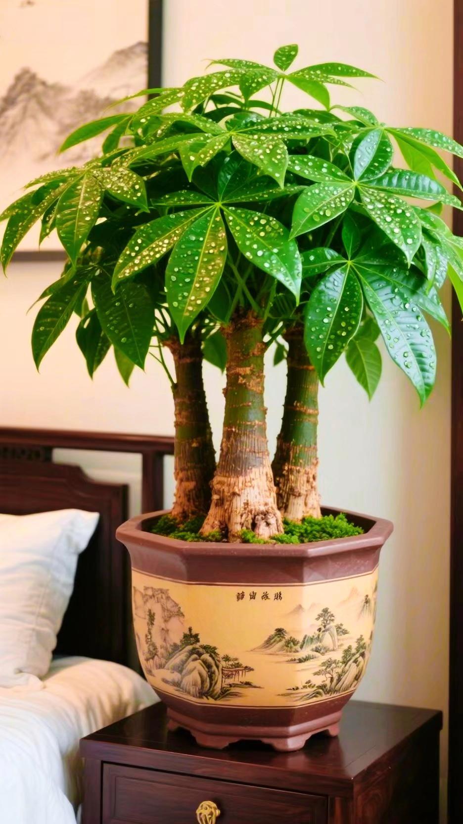 选发财树,准没错!想给家添生机又怕挑错?选发财树绝对稳妥。枝干挺拔,叶片饱满油亮,满是生命力。 客厅角落摆一盆,能焕活沉闷空间;书房案头放一株,疲惫时瞥见绿意便觉舒缓。 它超省心,耐旱、需水量低,养花#发财树#好养的绿植 #发财被爱好运常在 #室内室外 #上热门🔥