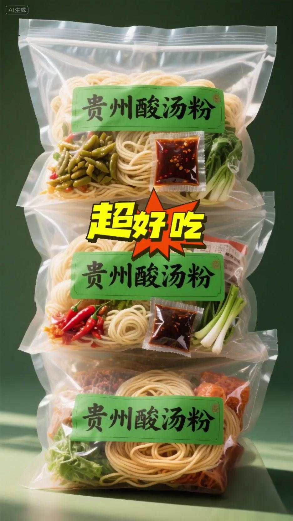 看看我们贵州人的早餐和夜宵都在吃什么?你们看到这碗酸汤粉馋了吗? 百吃不厌好吃到爆#快来一起尝个鲜 #强烈推荐#嗦粉