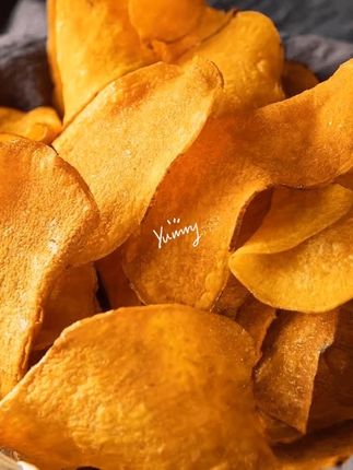 #红薯片 香甜酥脆,薯香浓郁,好吃到停不下来!#地瓜片零食推荐#超便宜超划算 不油也不腻,平时追剧解馋都不错