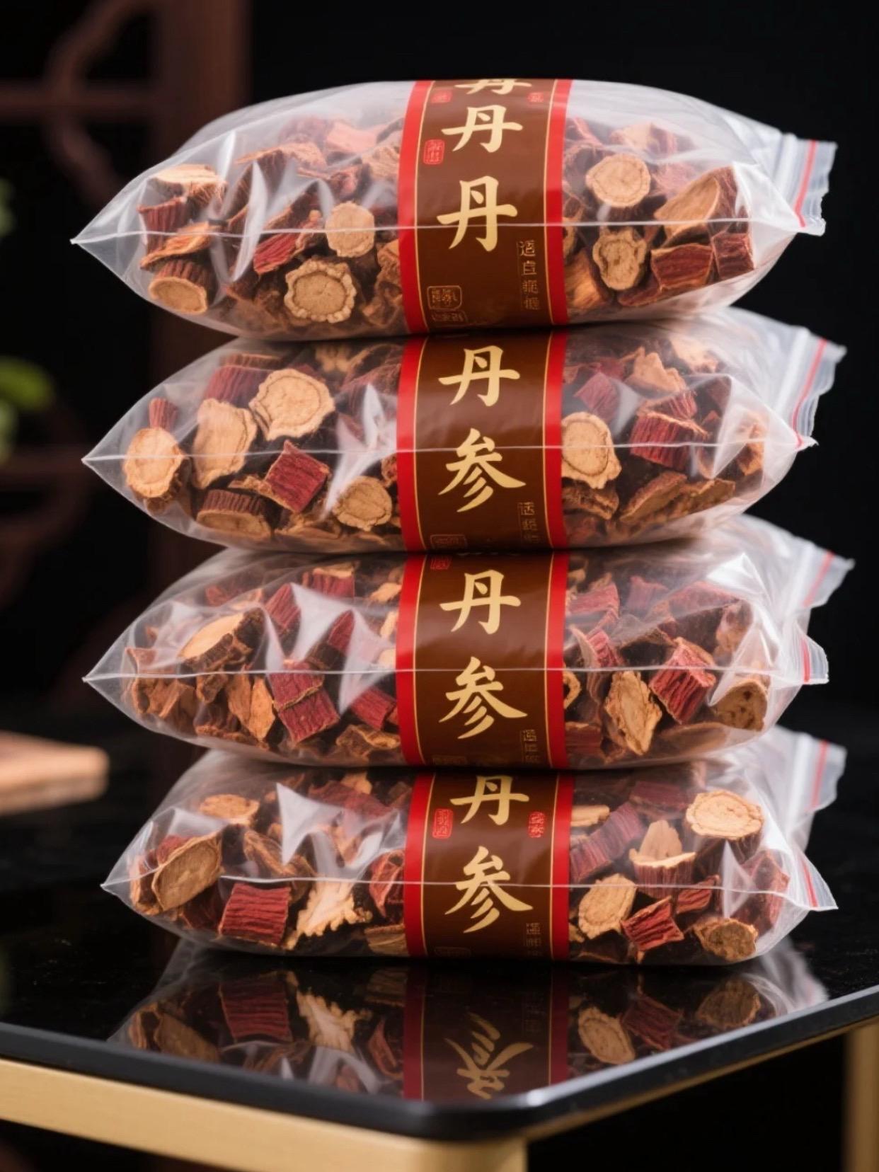 正品丹参。丹参,源自秦岭深山的自然馈赠,叶片翠绿,根茎饱满。人工甄选,传统晾晒,保留自然本味。可煲汤入茶,为日常增添一抹山野清香。独立小包装,干净卫生,送礼自用两相宜。#丹参 #原色丹参 #丹参泡水 #健康食品