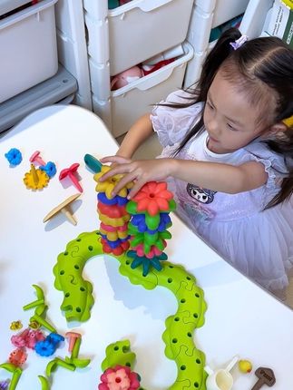 玩具不用买多,记住一点多买主动性的玩具永远不会过时#益智玩具 #百变积木花园 #动手动脑