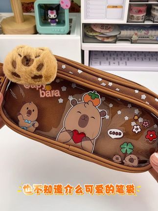 介么可爱又好看的笔袋,还是三层大容量的,防水防污,快给孩子们安排上吧#文具 #笔袋 #学习用品 #开学必备