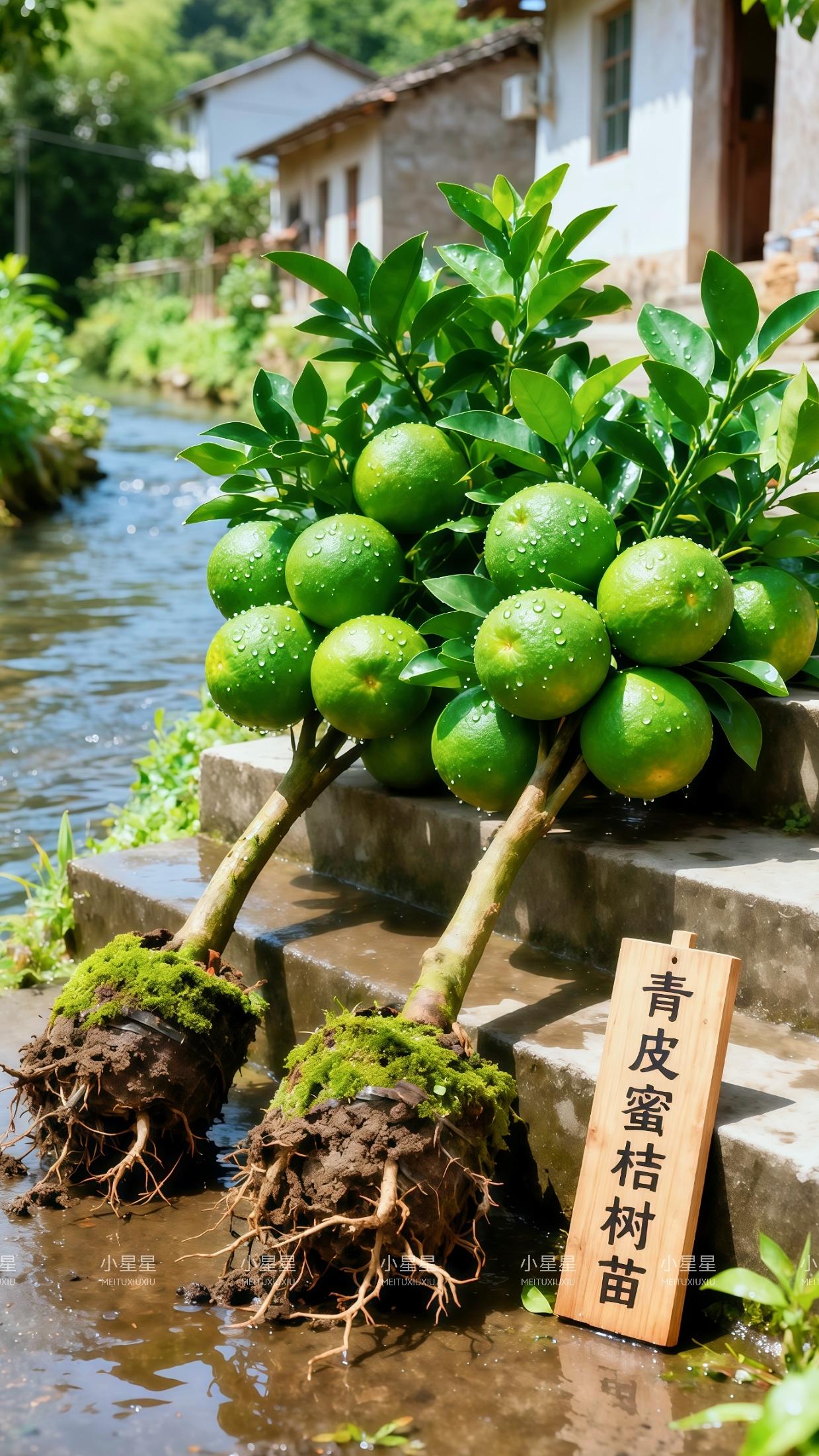 别再纠结地域适配的难题啦!新品种青皮蜜桔树苗是“省心选手”,日常只需满足充足雨水与光照,结出的果子甜得恰到好处,汁水丰盈到咬一口就会溅到嘴角。栽下一棵,等到丰收时节,你就是朋友圈里最会“种橘”的人! #新农人计划 #果树种植 #优质农产品 #丰收的季节 #好物分享
