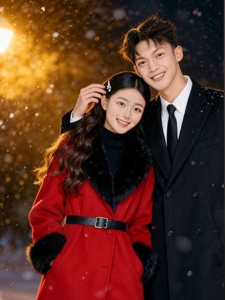 冬日浪漫,雪中漫步,与你共度每个温暖瞬间。❄️❤️ #甜蜜日常 #冬日恋歌