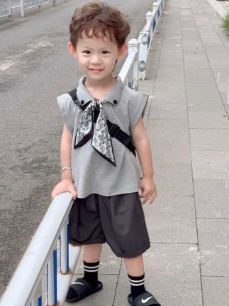 这是我放在心尖上的男孩👦 #男童穿搭 #每日童装穿搭分享 #潮酷男孩 #人类幼崽又奶又酷穿搭 #男宝穿搭