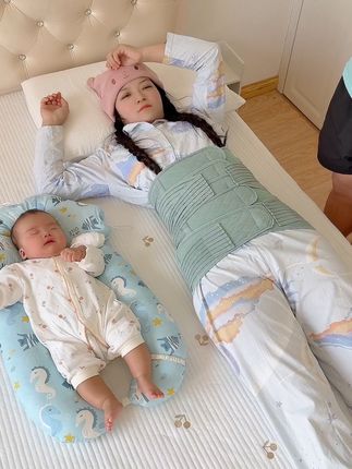 三胎经验告诉你,生完宝宝肚子变松,下床走路坠着疼,#收腹带 收紧走路轻松很多,我是剖完6个小时后就绑上了收腹带,待产的孕妈收腹带一定要安排上#产后妈妈#接女宝#待产包#剖腹产