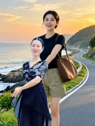 很开心和美女一起合拍跳舞#心情美美的#开心就是幸福#提前祝大家国庆节快乐!