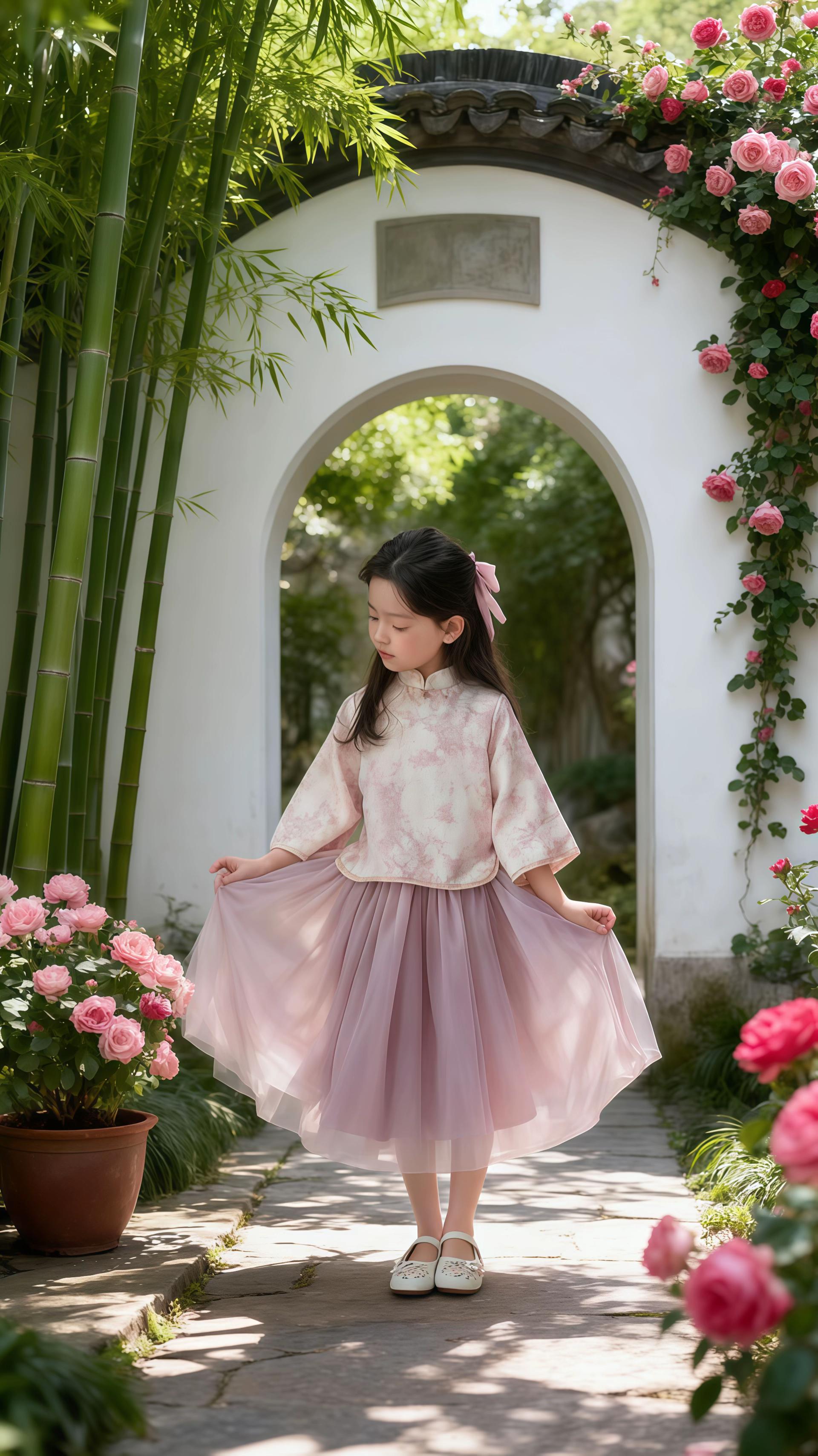 #高品质童装 #气质仙女裙穿搭 #童装汉服 #生女儿就是用来打扮的 #甜美穿搭 @抖加🔥上热门🔥dou+🔥热点宝