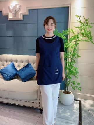 【简约长袖交叉带 围腰围裙防水罩衣 家用厨房工作服,定制logo印字男女】#围裙#新款分享 #居家好物#防水#厨房好物 @巨量千川 @DOU+小助手