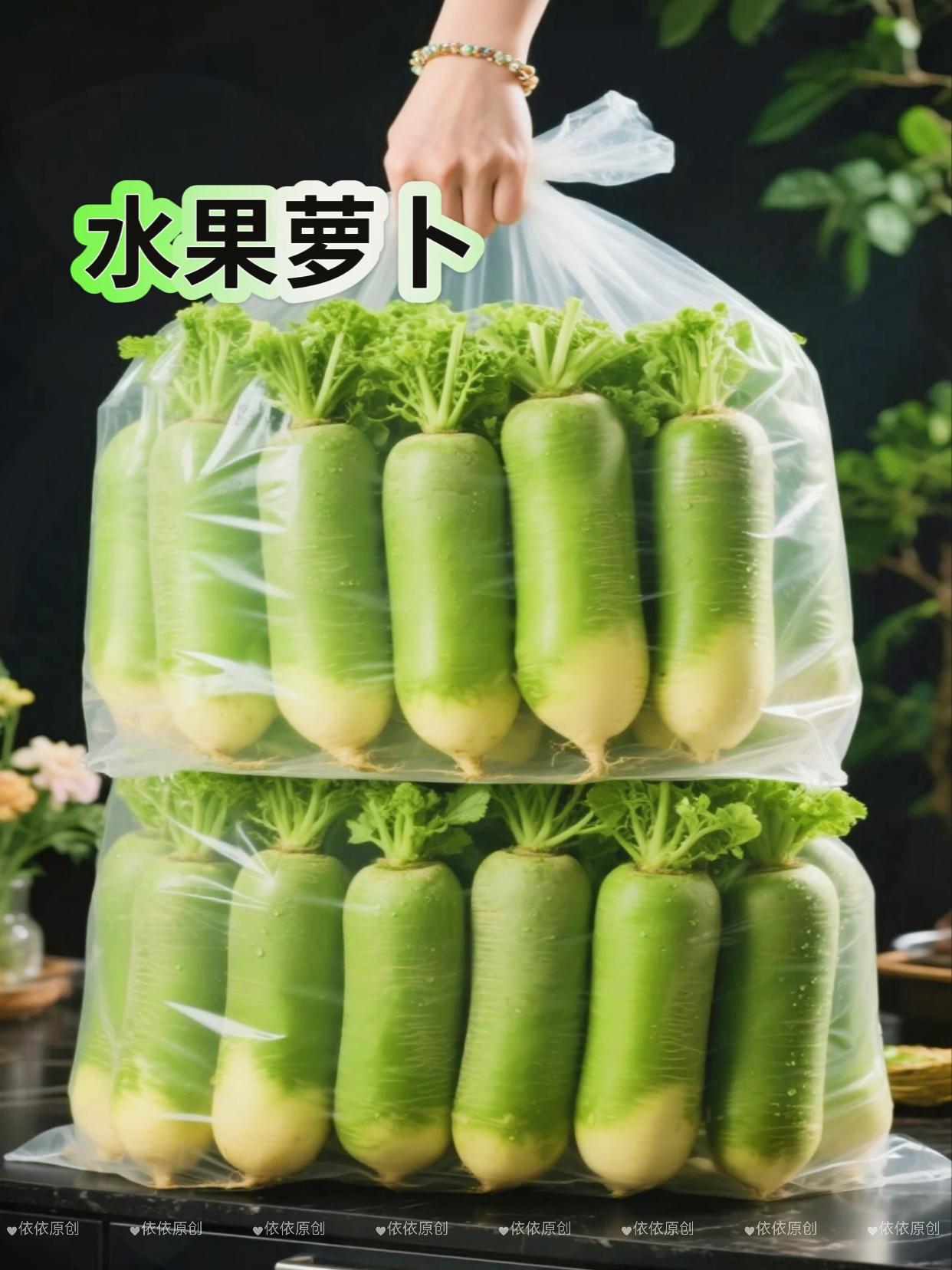 潍坊水果萝卜,别称“潍县萝卜”,是山东潍坊的特色果蔬。它外皮翠绿,肉质脆嫩,咬下去清甜多汁,没有普通萝卜的辛辣味,生吃像水果一样爽口。 它不仅口感好,还富含维生素和膳食纤维,能直接当零食,也可以凉拌、腌渍。作为潍坊“农产名片”之一,是尝鲜和馈赠的好选择!#水果萝卜 #青萝卜 #潍坊萝卜 #快来尝鲜 #优质农产品