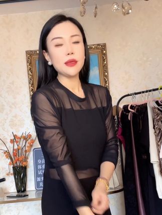 #直播高光 洋气小众气质衣服穿搭拼接连衣裙收腰千金清冷感贵系衣服裙子女装