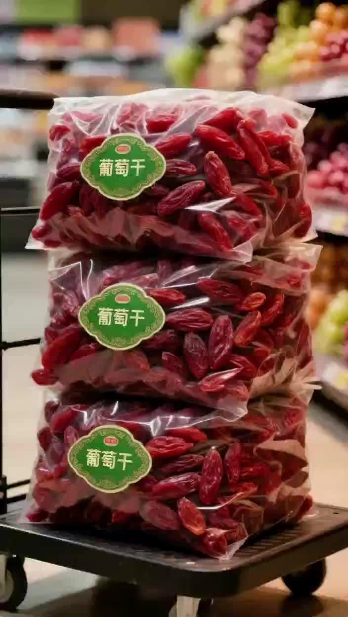 新疆红提葡萄干,好吃到让人停不下来! 颗颗饱满圆润,带着阳光晒透的甜润,咬下去软糯有嚼劲,一点不涩。自然风干的香甜在嘴里散开,当零食、拌酸奶、做烘焙都合适。 这来自新疆的美味,藏着满满的果香,吃一口就爱上~ #红提葡萄干 #新疆特产 #好吃停不下来 #美味小零食 #创作灵感
