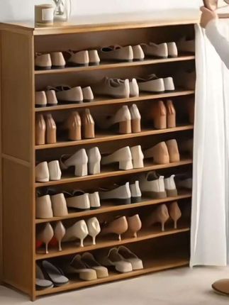 入户门简易鞋柜收纳架#内容启发搜索 #鞋柜