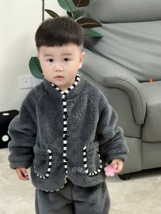 品质巨巨巨好的家居服套装#高品质童装 #儿童家居服 #儿童睡衣 #萌娃穿搭 #男童穿搭