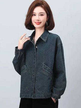 #高级感穿搭 #强烈推荐 #牛仔夹克外套 #高端大气 #时尚搭配