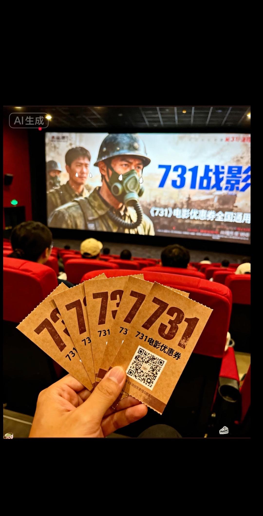 #新电影上映 #观影推荐 #爱国 #记录片 #731电影优惠券
