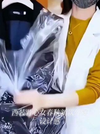 西装背心小马夹女春秋新款外穿设计感宽松小个子短款西服马甲外搭