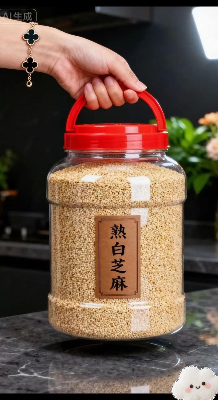 #调味品 #熟白芝麻 #白芝麻 炒熟白芝麻