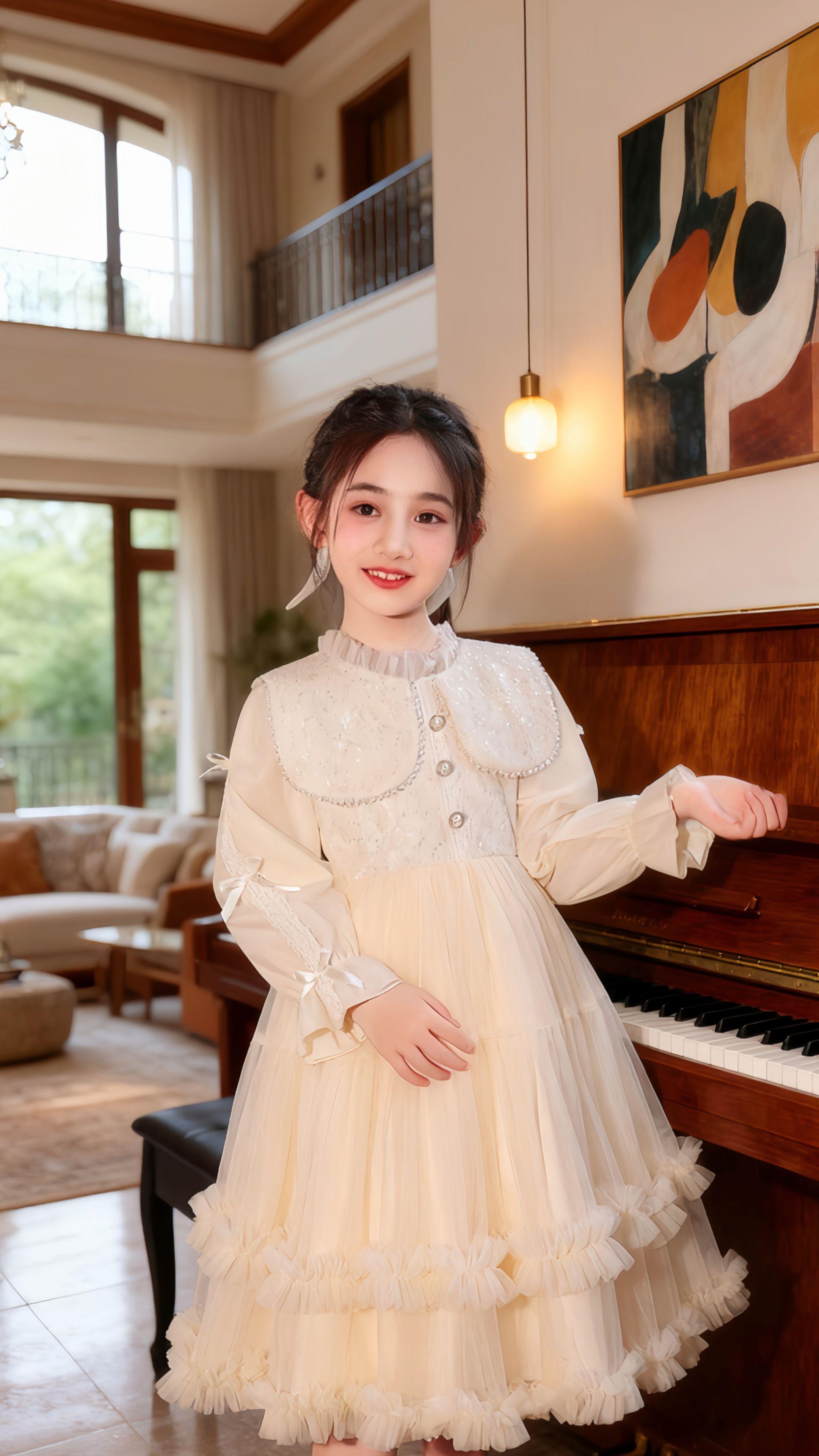 #公主裙 #生女儿就是用来打扮的 #女童连衣裙 #高品质童装 #生日礼服