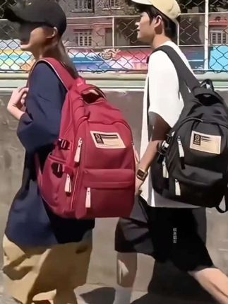 回力中学生书包男女大学生初高中生书包大容量时尚双肩背包电脑包#回力书包#大容量书包电脑背包 #视频同款