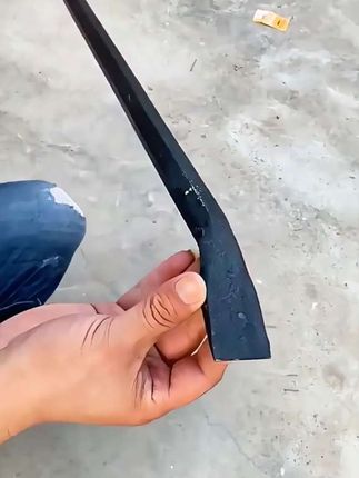 六棱一头扁头加粗重型多功能撬杠加力杆棍特种钢工业级钢钎撬棒 #五金工具#结实耐用
