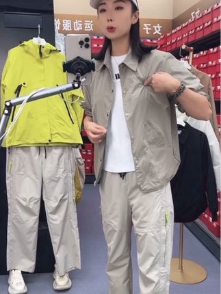 外穿休闲开衫女短款2025春秋季新款爆款百搭衬衫式防水小外套时尚#源头实力厂家 #新款 #每日分享 #穿搭 #时尚
