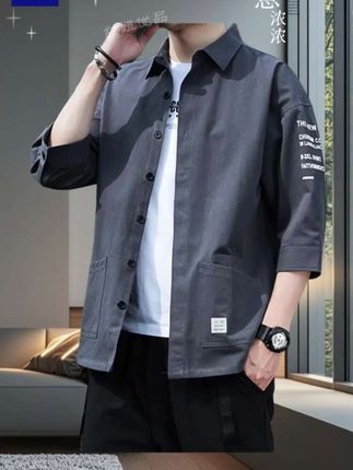 #男士衬衫#休闲衬衫男#男士工装衬衫 #品质男装#穿出高级感
