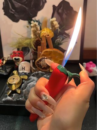 可可爱爱的小辣椒🌶️#打火机 #个性打火机 #新奇特创意