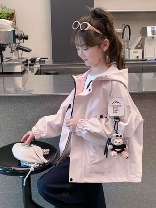 #高品质童装 #休闲穿搭#甜美穿搭#生女儿就要这样穿 #冲锋衣