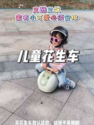 真的是又酷又飒,家有萌娃的一定要安排#遛娃神器 #记录生活 #养娃 #遛娃 #花生车