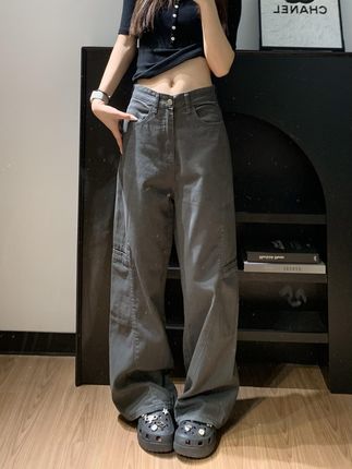 #高级感穿搭 #高质感cleanfit穿搭 #穿出大长腿 #百搭神裤 #工装裤