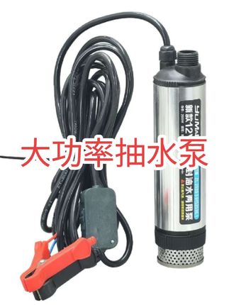 大功率高效抽油抽水泵浇花浇菜洗车泵电动油抽子小型潜水泵#抽水泵 #小型抽水泵 #迷你抽水泵 #抽油泵 #浇花神器