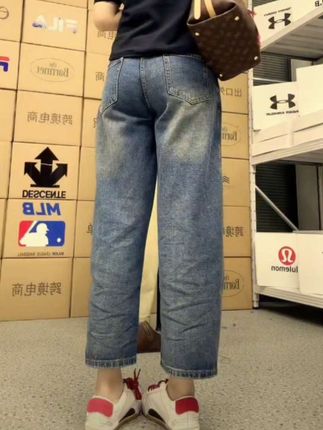 秋冬新款,小个子九分,160上长款,棉76.7%,梨形身材显瘦裤,大码胖妹妹,显瘦萝卜裤,#秋冬牛仔裤女#九分牛仔裤女生 #小个子九分裤秋冬#小个子九分牛仔裤 #秋冬女裤 #秋冬裤子女