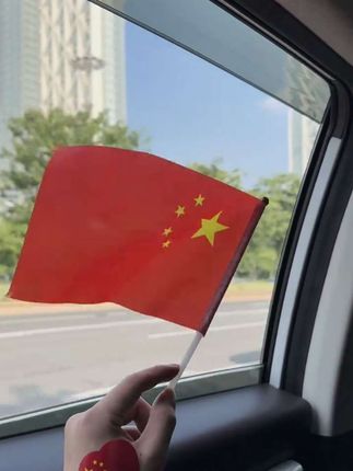 #祝祖国繁荣昌盛 #五星红旗车载 #祖国强大 #我爱我的祖国 #五星红旗迎风飘扬