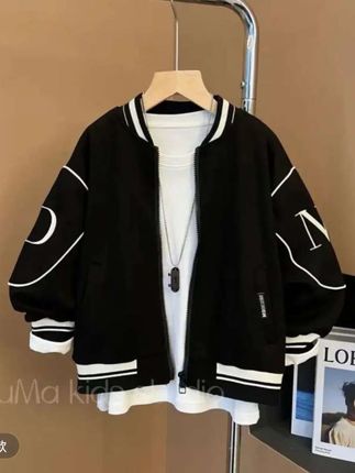 2025新款男童棒球服春秋款外套洋气儿童运动上衣夹克帅气韩版潮#秋装新款 #秋装外套男 #秋装外套女#秋装外套搭配