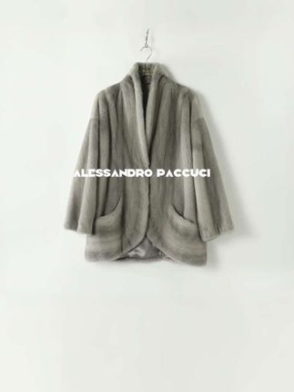 #视频同款 SAGA✖AP洛哥家【时光】水貂外套,进口中古感青果领,水貂皮草外套 #高品质女装 #皮草穿搭 #水貂 #洛哥